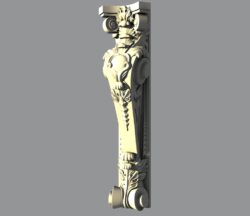 резной кронштейн