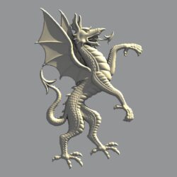 дракон с крыльями