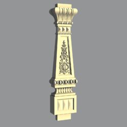 Прямоугольная балясина