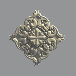 розетка ромб с крестом