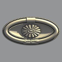 Розетка овальная