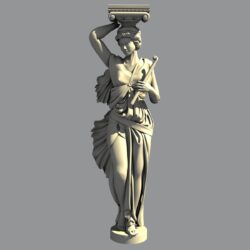 Античная кариатида
