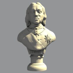 Петр первый бюст