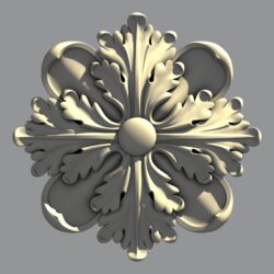 Розетка четыре лепестка